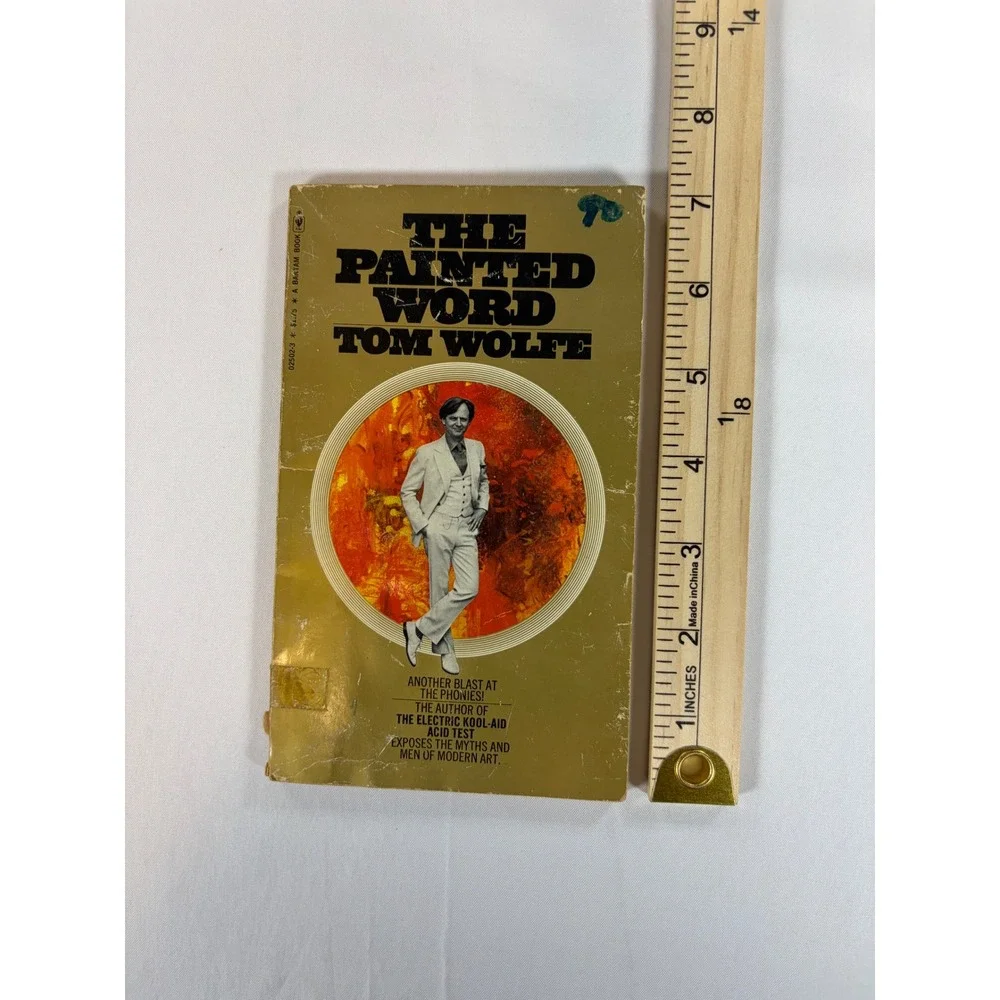 Vtg The Painted Word Tom Wolfe 1976 Bantam Paperback 1st Print Art Criticism 70s